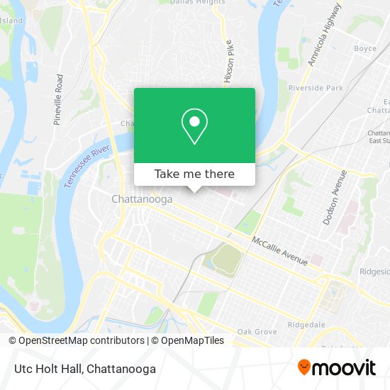 Mapa de Utc Holt Hall