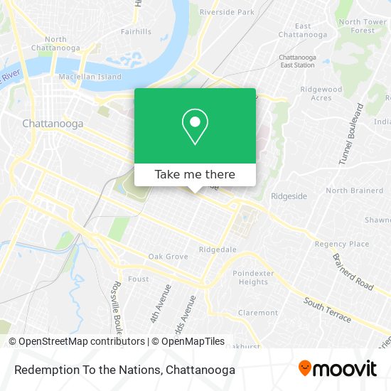 Mapa de Redemption To the Nations