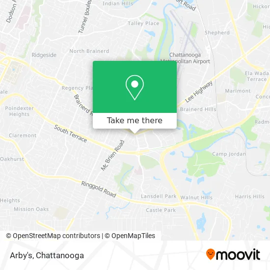 Arby's map