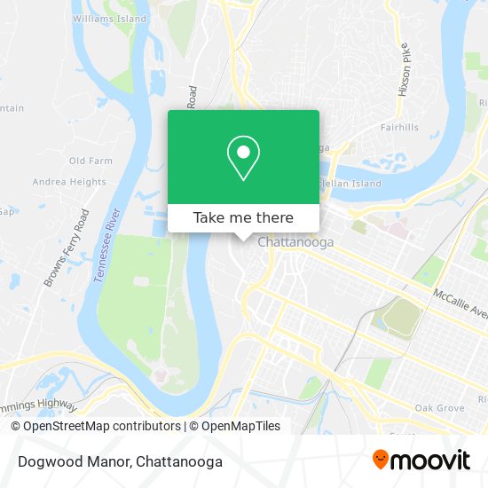 Mapa de Dogwood Manor