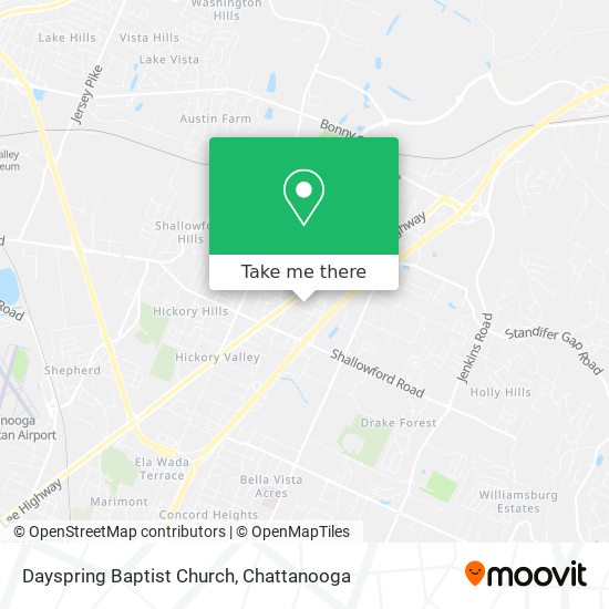 Mapa de Dayspring Baptist Church