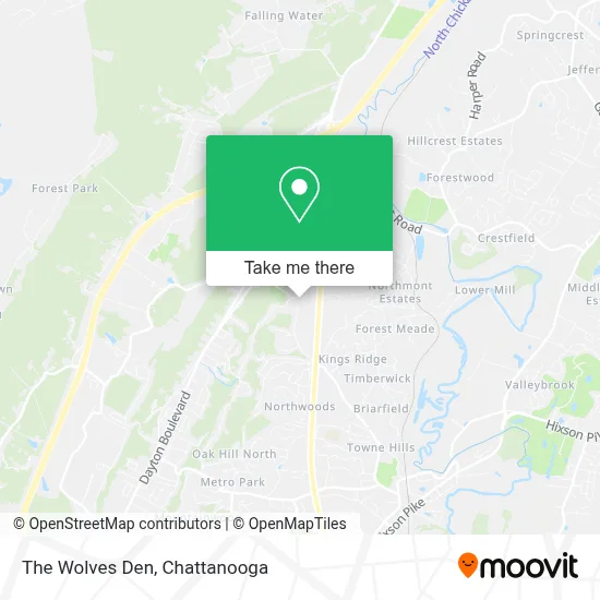 The Wolves Den map