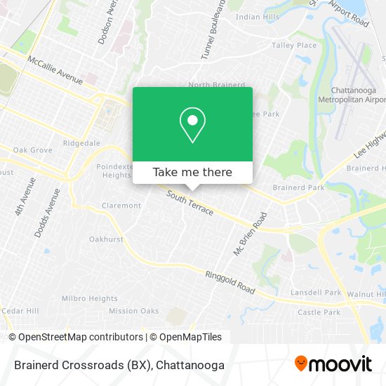 Brainerd Crossroads (BX) map