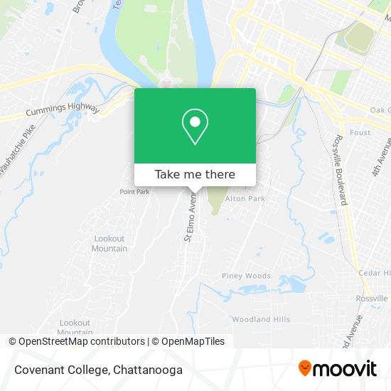 Covenant College map
