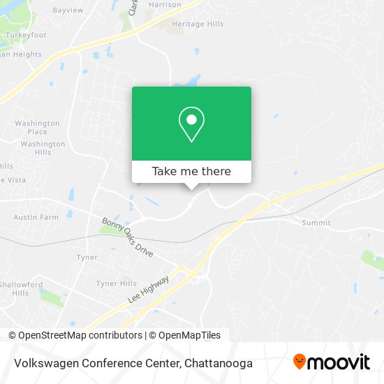 Volkswagen Conference Center map