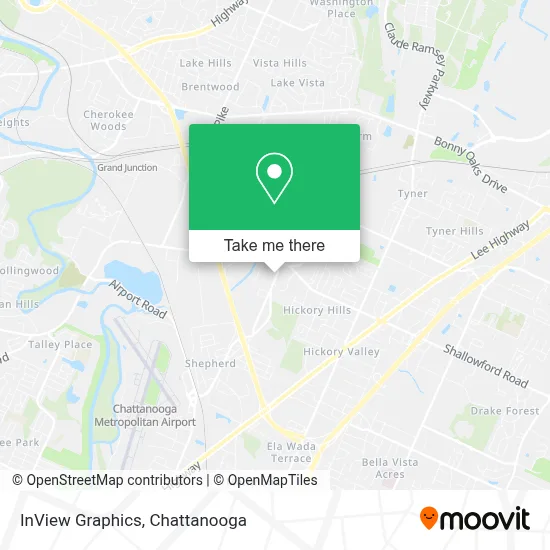 InView Graphics map