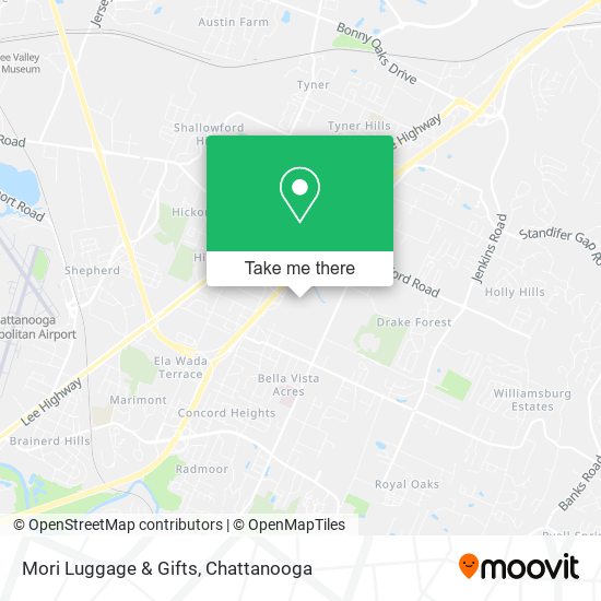 Mori Luggage & Gifts map