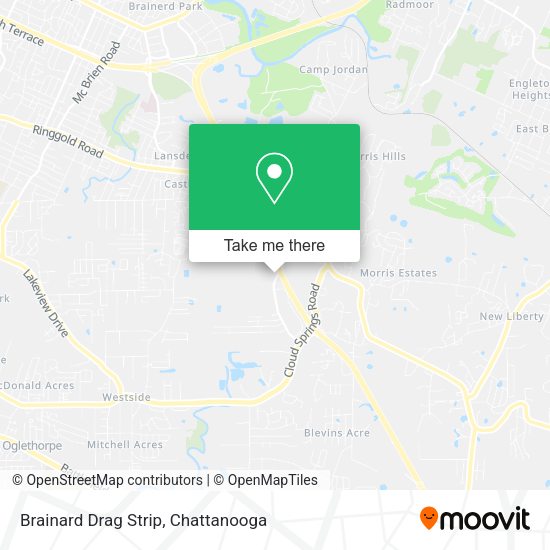 Brainard Drag Strip map