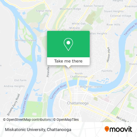Miskatonic University map