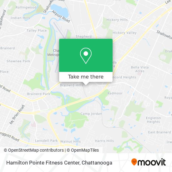 Hamilton Pointe Fitness Center map