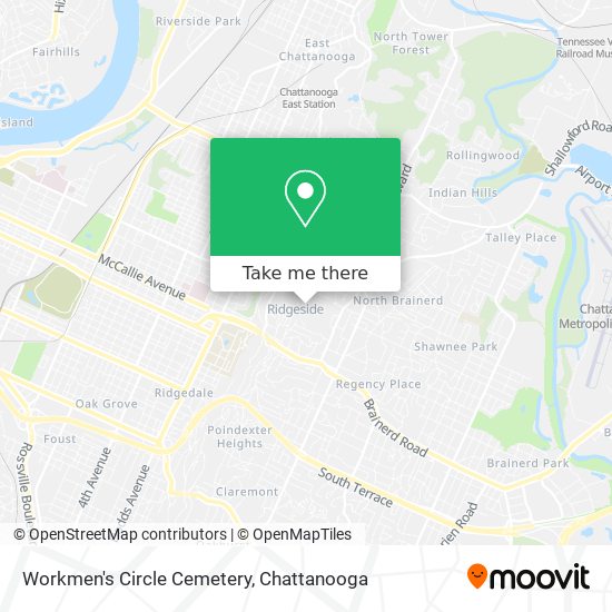 Workmen's Circle Cemetery map