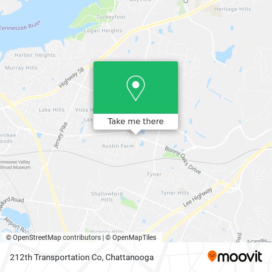 Mapa de 212th Transportation Co