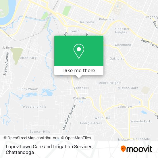 Lopez Lawn Care and Irrigation Services map
