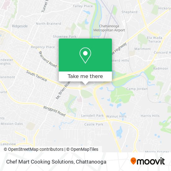 Chef Mart Cooking Solutions map