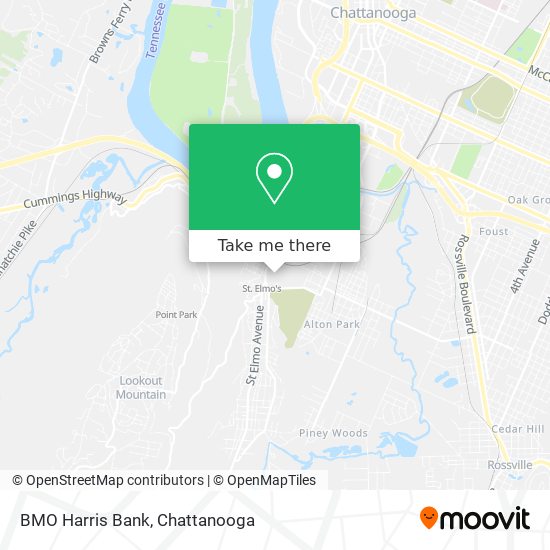 BMO Harris Bank map