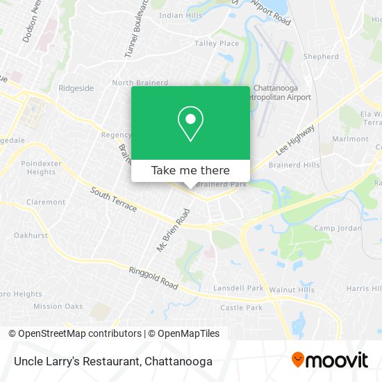 Mapa de Uncle Larry's Restaurant
