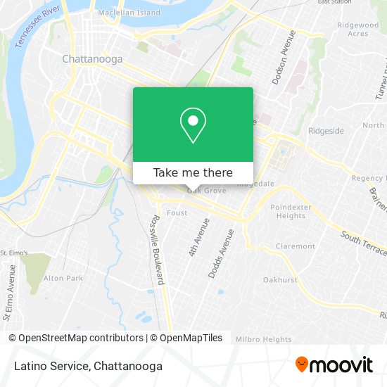 Mapa de Latino Service