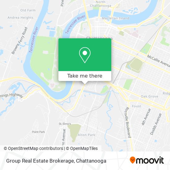 Group Real Estate Brokerage map