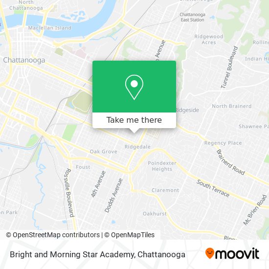 Bright and Morning Star Academy map