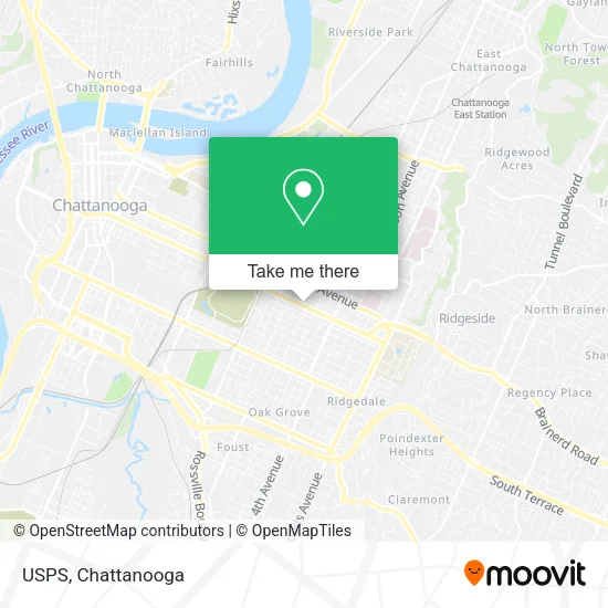 USPS map
