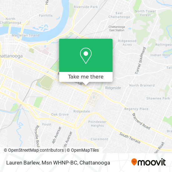 Mapa de Lauren Barlew, Msn WHNP-BC