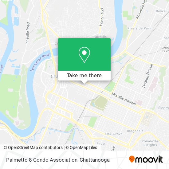 Mapa de Palmetto 8 Condo Association