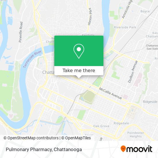 Pulmonary Pharmacy map