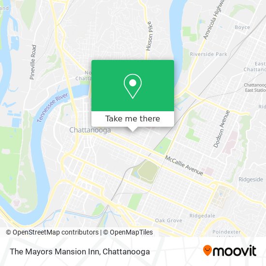 The Mayors Mansion Inn map