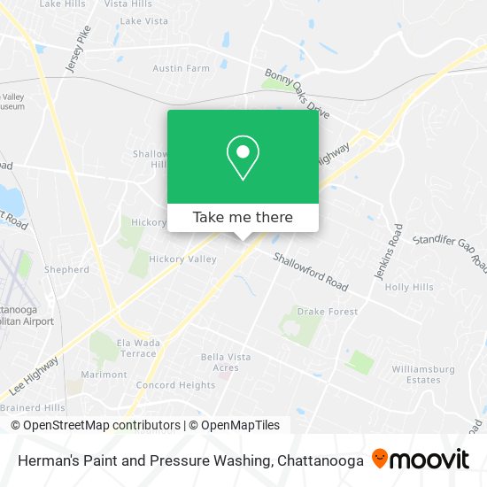 Mapa de Herman's Paint and Pressure Washing