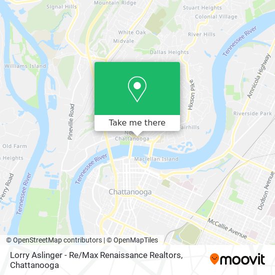 Lorry Aslinger - Re / Max Renaissance Realtors map