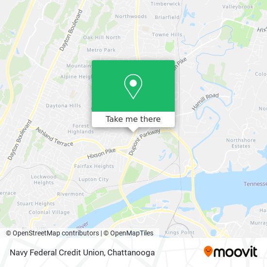 Mapa de Navy Federal Credit Union