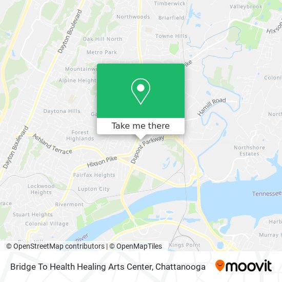 Bridge To Health Healing Arts Center map