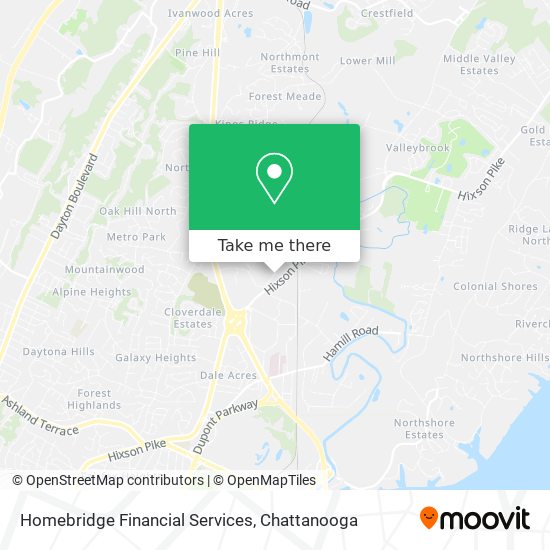 Mapa de Homebridge Financial Services