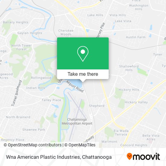 Wna American Plastic Industries map