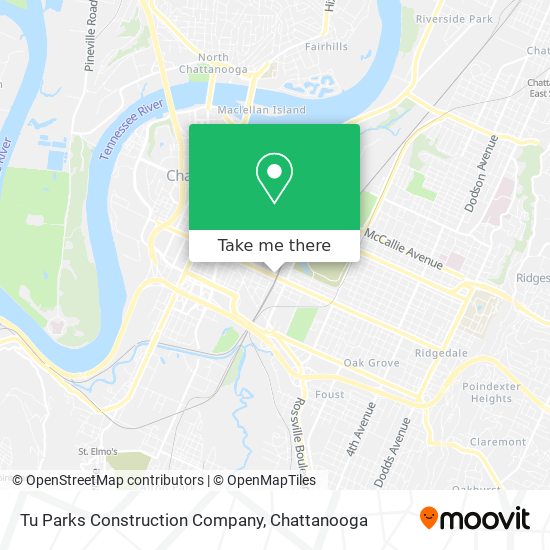 Mapa de Tu Parks Construction Company