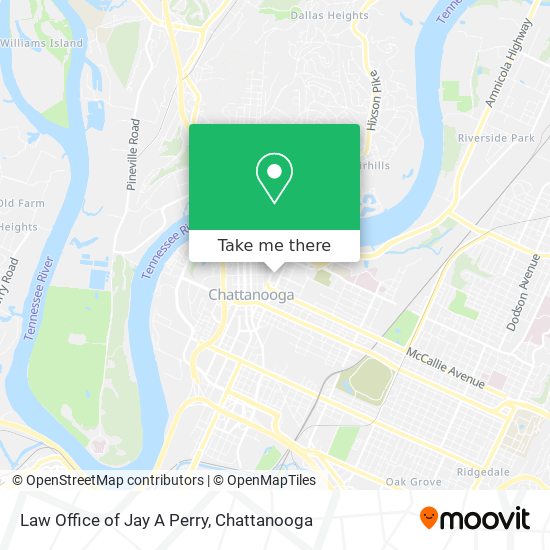 Law Office of Jay A Perry map
