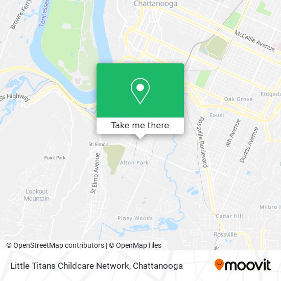 Mapa de Little Titans Childcare Network