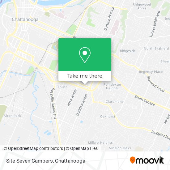 Site Seven Campers map