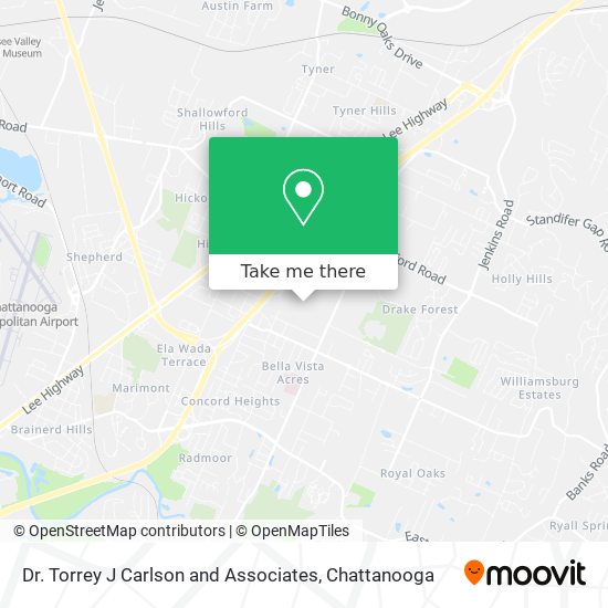 Mapa de Dr. Torrey J Carlson and Associates