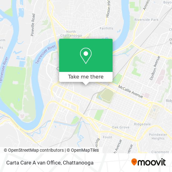 Carta Care A van Office map