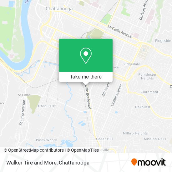 Walker Tire and More map