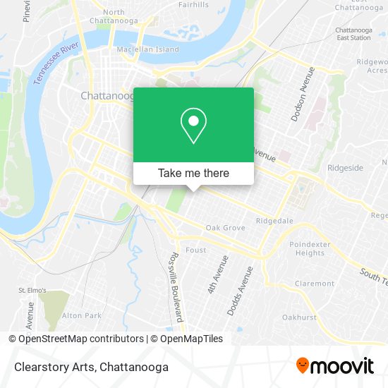 Clearstory Arts map
