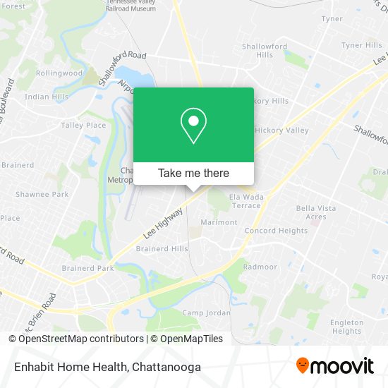 Enhabit Home Health map