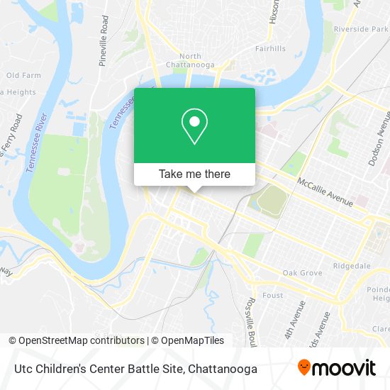 Mapa de Utc Children's Center Battle Site