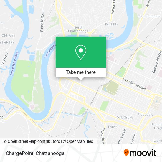 ChargePoint map