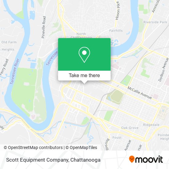 Scott Equipment Company map