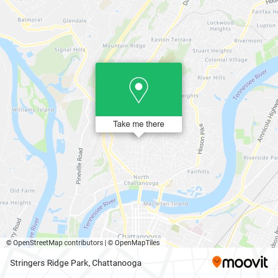 Mapa de Stringers Ridge Park