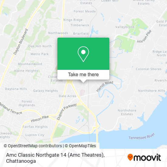Amc Classic Northgate 14 (Amc Theatres) map