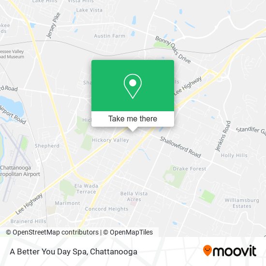 A Better You Day Spa map