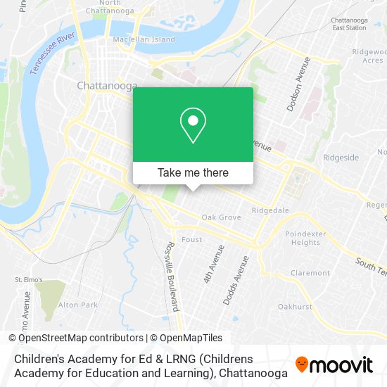 Children's Academy for Ed & LRNG (Childrens Academy for Education and Learning) map